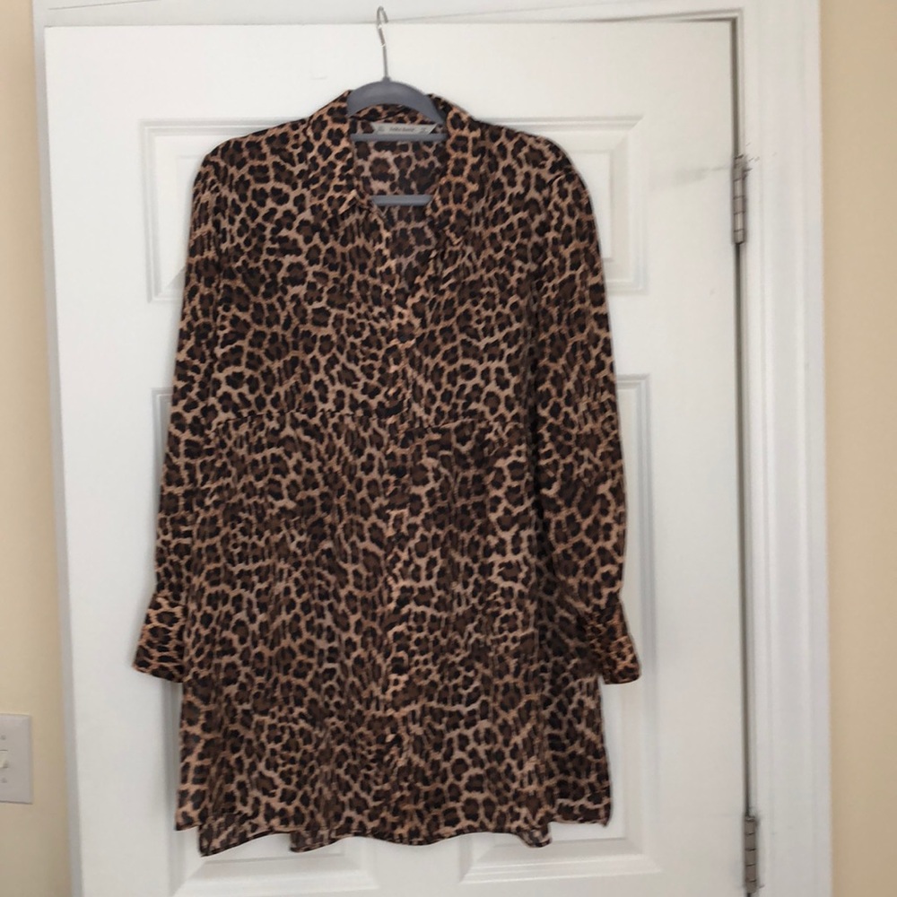 Zara Leopard tunic
